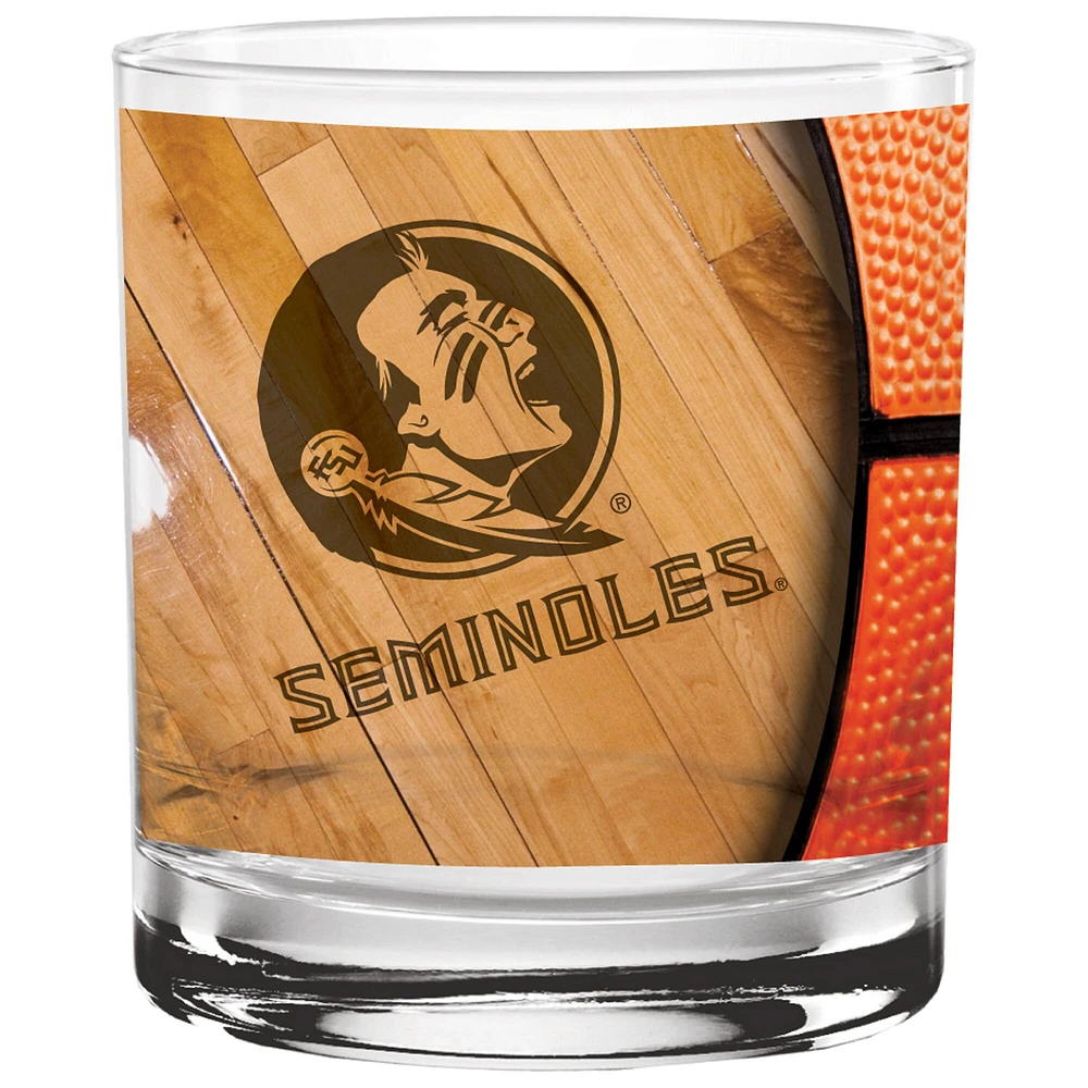 Seminoles de l'État de Floride 14 oz. Verre de basket