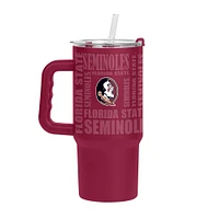 Verre à revêtement en poudre Replay de 24 oz des Florida State Seminoles