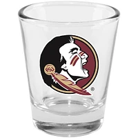 Seminoles de l'État de Floride 2 oz. Verre à liqueur avec logo principal