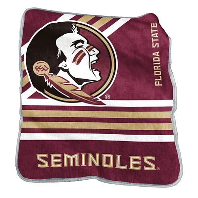 Couverture Raschel 50'' x 60'' des Florida State Seminoles