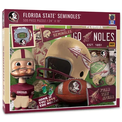 Florida State Seminoles 500-Piece Retro Series Puzzle