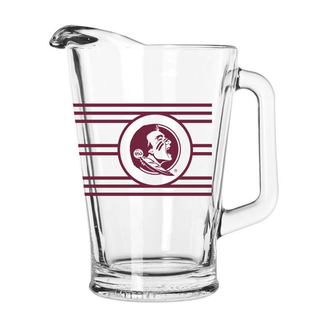 Seminoles de l'État de Floride 60 oz. Pichet multi-rayures