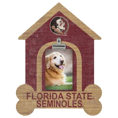 Florida State Seminoles Dog Bone House Clip Frame