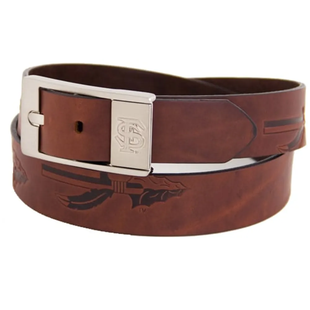 Ceinture en cuir brandish Florida State Seminoles (FSU) - Marron