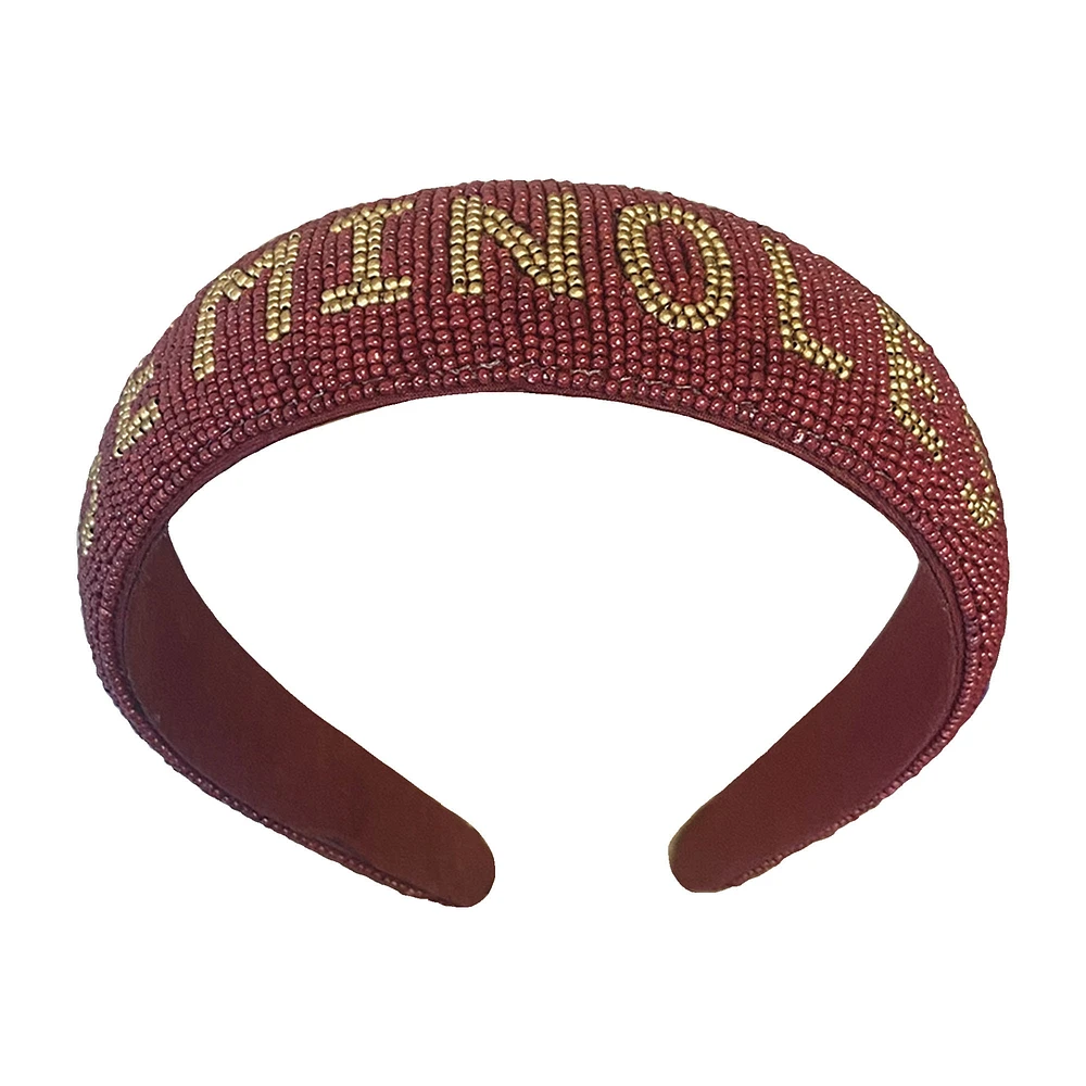 Florida State Seminoles Minerva Hand Beaded Headband