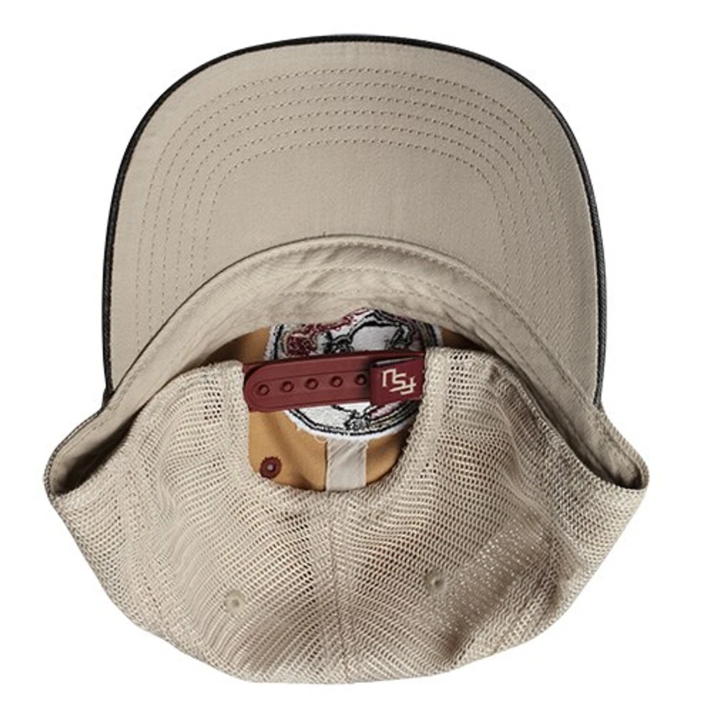 Casquette réglable Florida State Seminoles Top of the World Offroad Trucker - Grenat