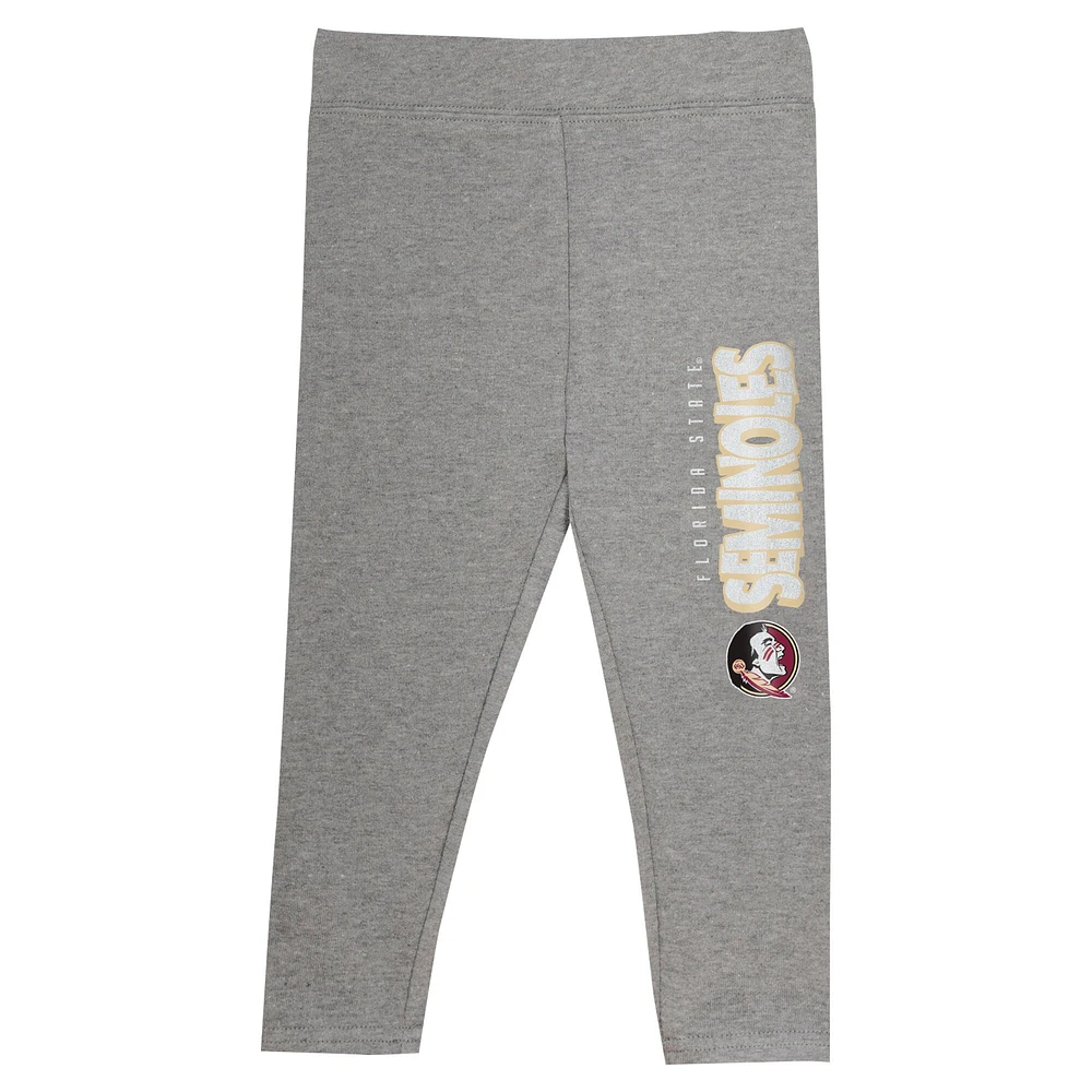 Ensemble sweat à capuche et legging pour filles de l'école maternelle Garnet Florida State Seminoles