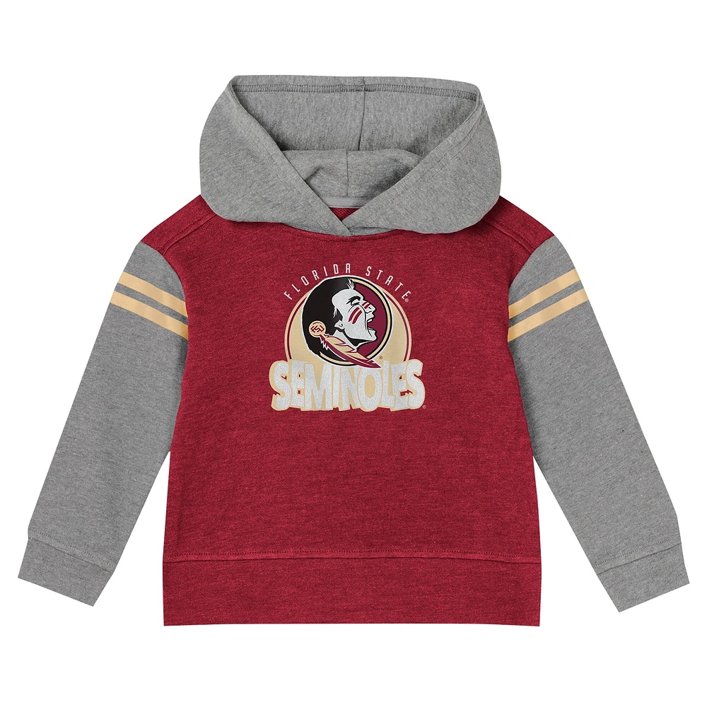 Girls Preschool Garnet Florida State Seminoles Clubhouse Pullover Hoodie & Legging Set