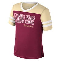 Girls Youth Colosseum Garnet Florida State Seminoles Space Opera T-Shirt