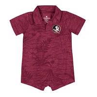 Infant Colosseum  Garnet Florida State Seminoles Fern Romper