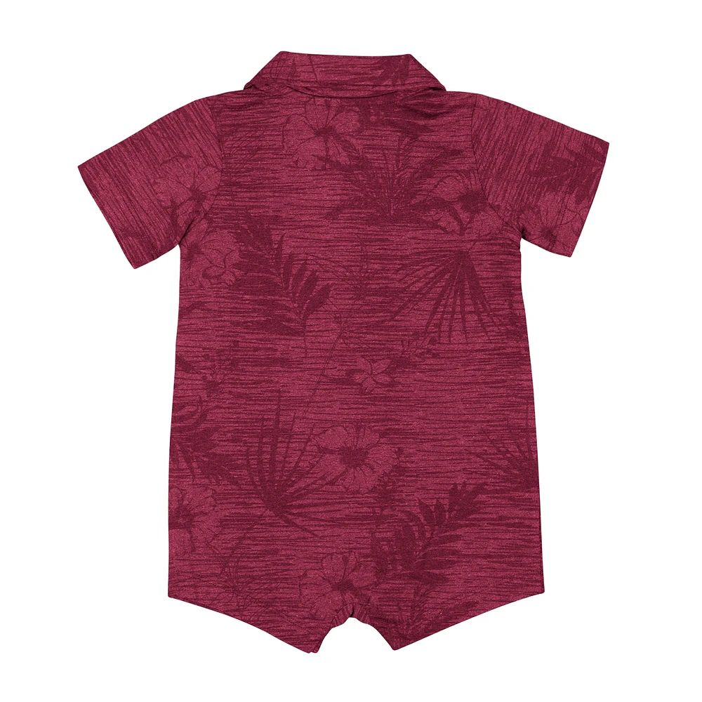 Infant Colosseum  Garnet Florida State Seminoles Fern Romper