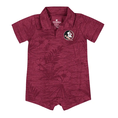Infant Colosseum  Garnet Florida State Seminoles Fern Romper