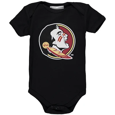 Infant Black Florida State Seminoles Big Logo Bodysuit