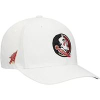Men's Top of the World  White Florida State Seminoles Reflex Performance Flex Hat