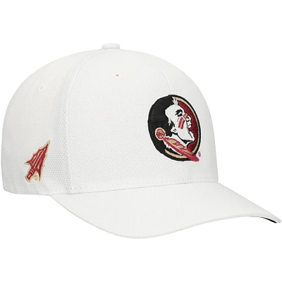 Men's Top of the World  White Florida State Seminoles Reflex Performance Flex Hat