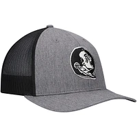 Men's '47 Charcoal Florida State Seminoles Carbon Trucker Adjustable Hat