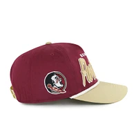 Men's '47 Garnet Florida State Seminoles Dropshadow Rope Hitch Adjustable Hat