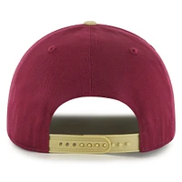 Men's '47 Garnet Florida State Seminoles Dropshadow Rope Hitch Adjustable Hat