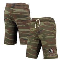 Men's Camo Alternative Apparel Florida State Seminoles Victory Lounge Shorts