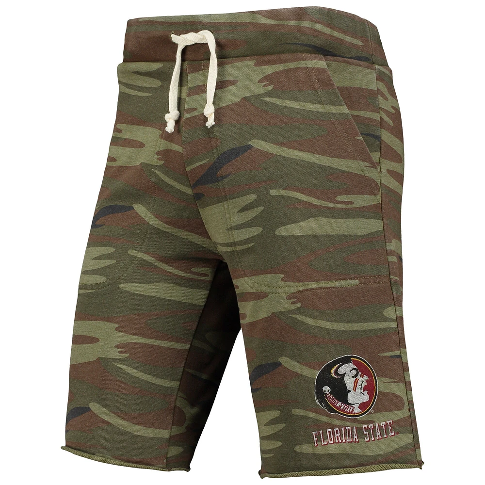 Short Camo Alternative Apparel Florida State Seminoles Victory pour homme