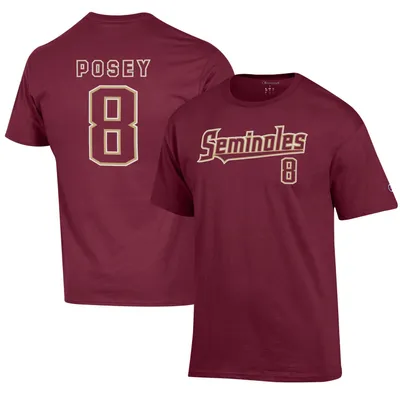 Girls Youth San Francisco Giants Buster Posey Majestic Pink Name & Number  T-Shirt