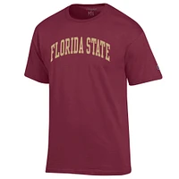 Men's Champion  Garnet Florida State Seminoles Basic Arch T-Shirt