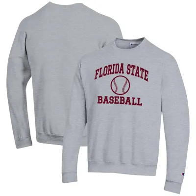 Florida State Seminoles Champion Baseball Icon Crewneck Pullover Sweatshirt