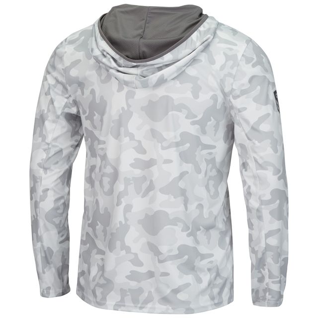 Haut à capuche manches longues Colosseum Arctic Camo Florida State Seminoles OHT pour hommes