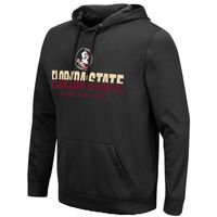 Men's Colosseum Black Florida State Seminoles Lantern Pullover Hoodie