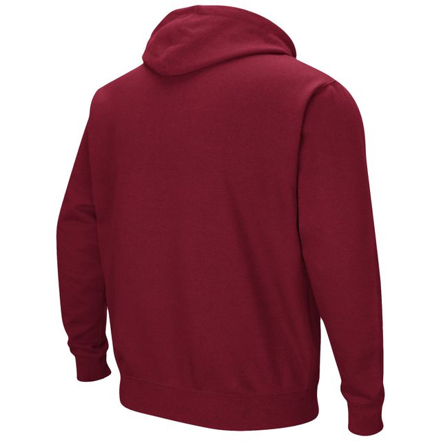 Sweat à capuche Colosseum Garnet Florida State Seminoles Arch & Logo 3.0 pour hommes