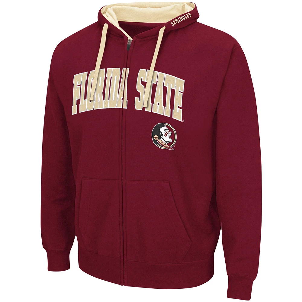 Sweat à capuche Colosseum Garnet Florida State Seminoles Big & Tall pour homme