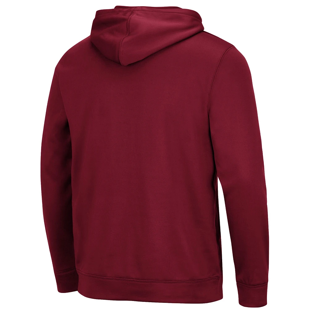 Sweat à capuche Colosseum Garnet Florida State Seminoles Lantern pour homme