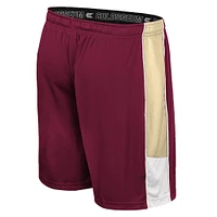 Men's Colosseum Garnet Florida State Seminoles Quantum Shorts
