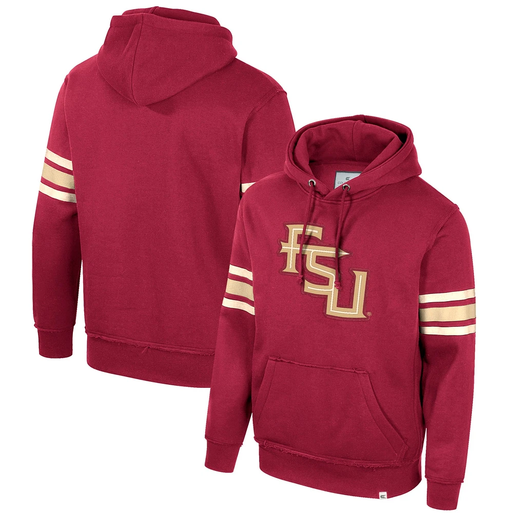 Colosseum Garnet Florida State Seminoles Saluting Pull à capuche pour hommes