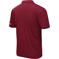 Men's Colosseum Garnet Florida State Seminoles Santry Lightweight Polo