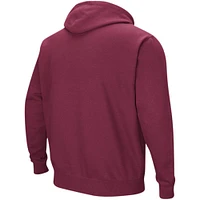 Men's Colosseum Garnet Florida State Seminoles Sunrise Pullover Hoodie