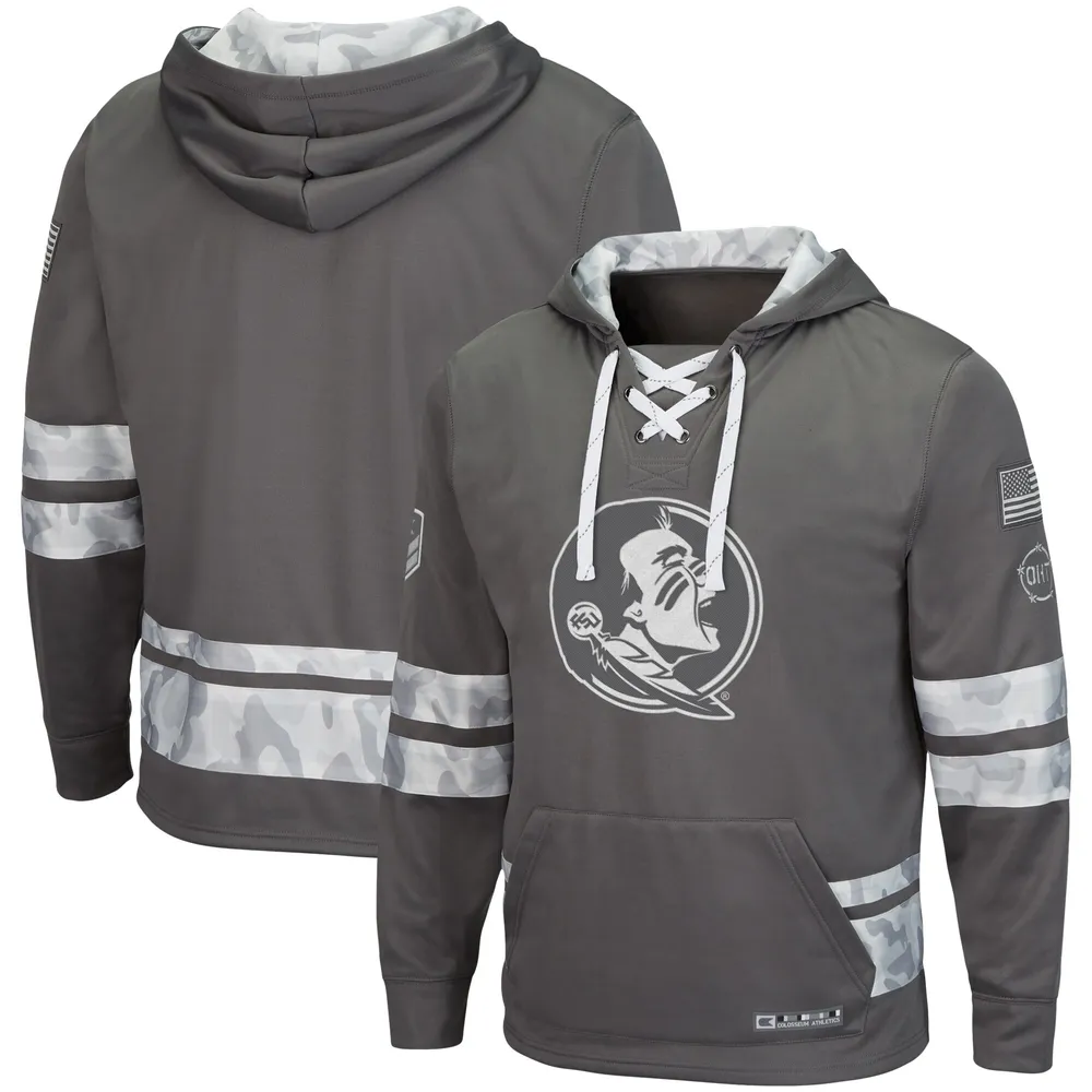 Lids Florida State Seminoles Colosseum Youth Sitwell Pullover Hoodie -  Heathered Gray