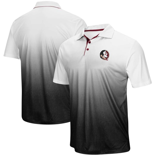 Polo Colosseum Heathered Grey pour homme Florida State Seminoles Magic Team Logo