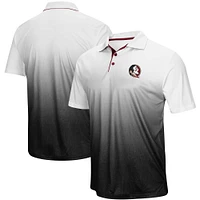 Men's Colosseum Heathered Gray Florida State Seminoles Magic Team Logo Polo
