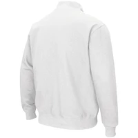 Colosseum White Florida State Seminoles Tortugas Logo Quarter-Zip Pullover Jacket
