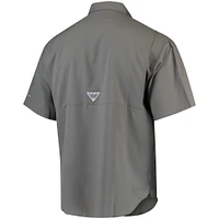 Men's Columbia Charcoal Florida State Seminoles PFG Tamiami Shirt