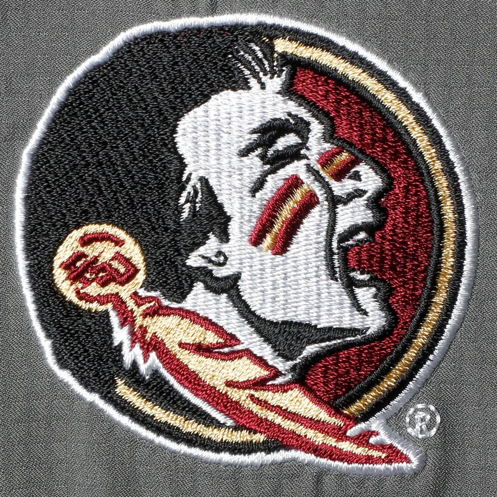 Men's Columbia Charcoal Florida State Seminoles PFG Tamiami Shirt