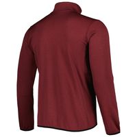 Men's Columbia Garnet Florida State Seminoles Park View Omni-Wick Half-Zip Top