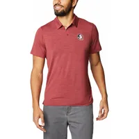 Polo Columbia Garnet Florida State Seminoles Tech Trail Omni-Shade pour homme