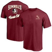 Men's Fanatics Garnet Florida State Seminoles Big & Tall 2-Hit T-Shirt