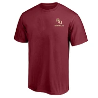 T-shirt Fanatics Garnet Florida State Seminoles Big & Tall 2-Hit pour hommes