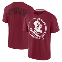 T-shirt emblématique des Seminoles de l'État Floride pour hommes Fanatics Garnet