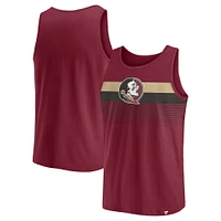 Débardeur Fanatics Garnet Florida State Seminoles Wild Game pour hommes