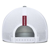 Men's Fanatics Heather Gray/Garnet Florida State Seminoles Profile Trucker Adjustable Hat