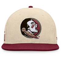 Men's Fanatics Tan Florida State Seminoles Catcher Snapback Hat